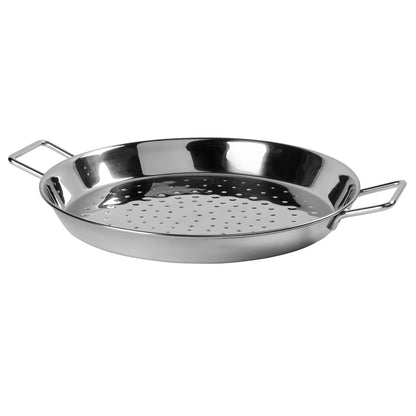 16" Stainless Steel Paella Pan