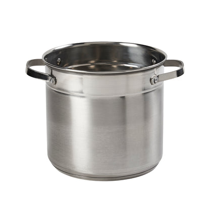 6-Quart Stainless Steel Multi Cooker Stock Pot with Steamer Insert